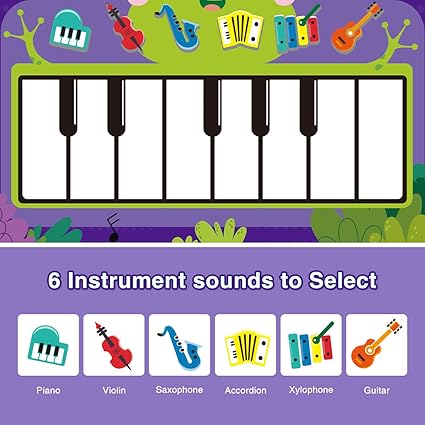 Music Jazz Play Mat 2-in-1 Touch