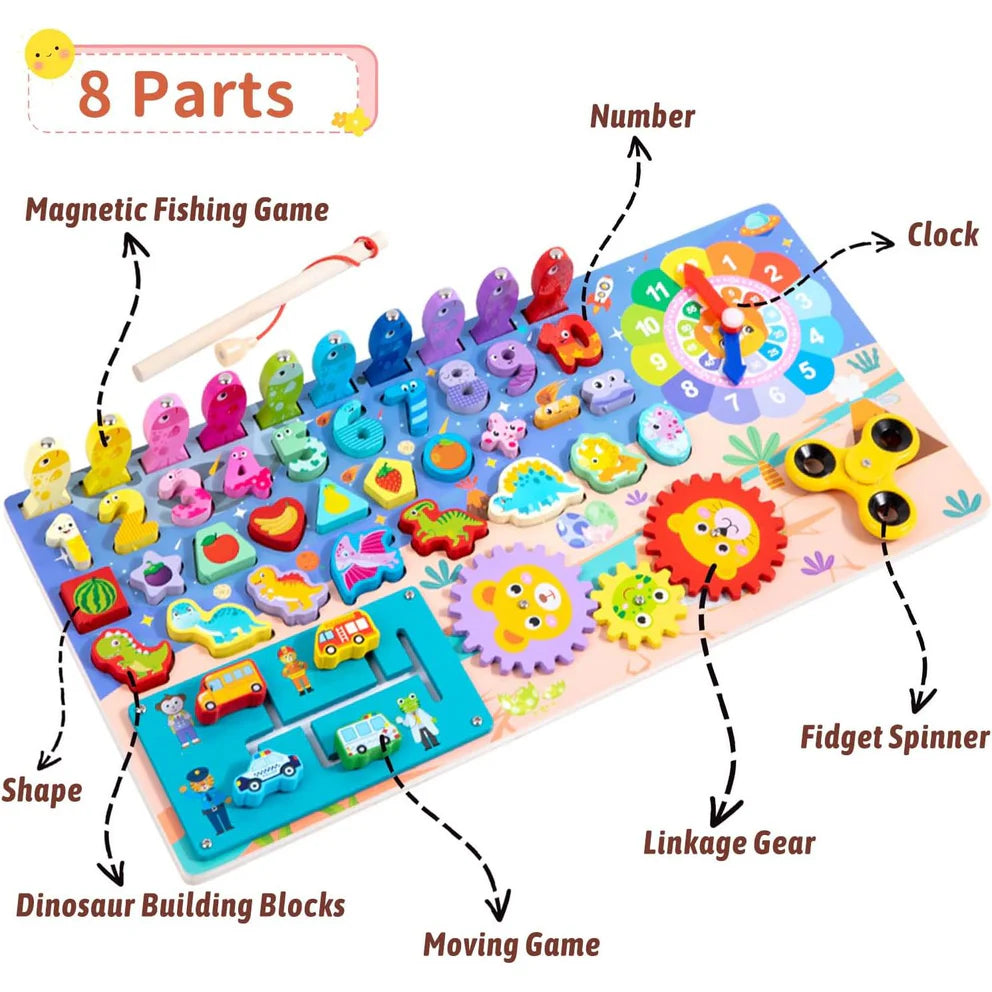 Multifunctional Logarithm Board Game