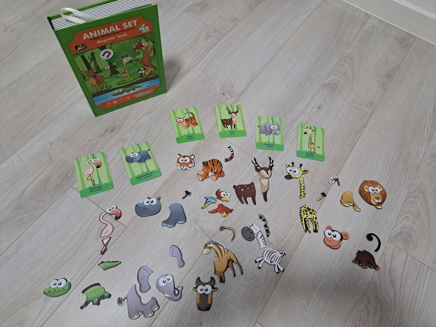 Forest Animals Magnetic Book