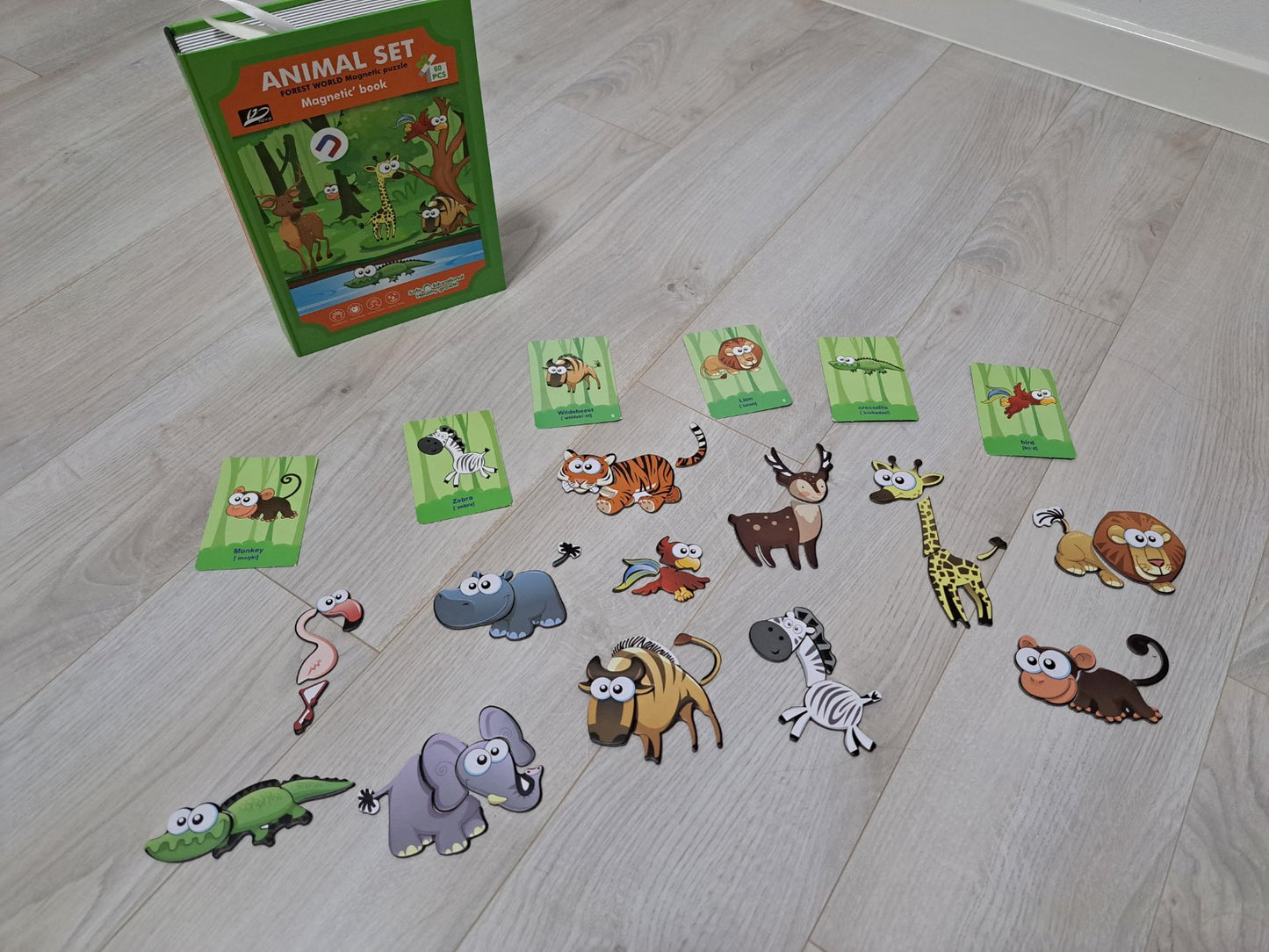 Forest Animals Magnetic Book