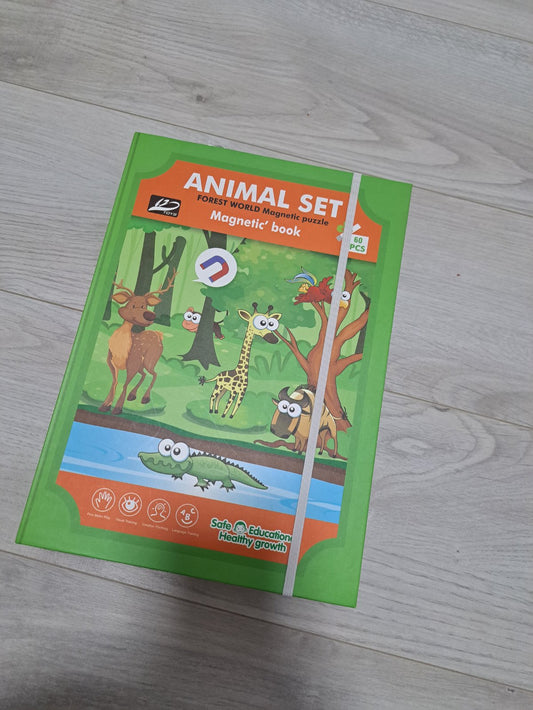 Forest Animals Magnetic Book