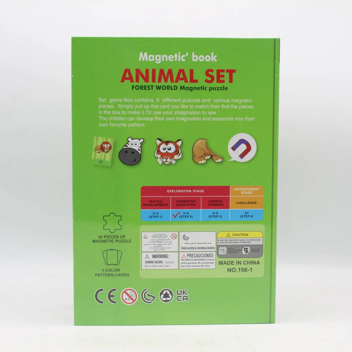 Forest Animals Magnetic Book