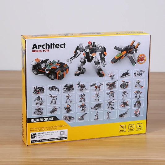 Lego Blocks – 36 Models | 256+ Pieces DIY Building Set