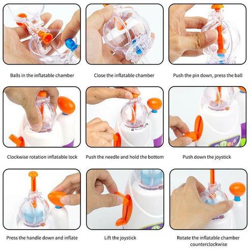 Handmade Sticky Ball Balloon Toy Making Kit β Creative DIY Fun for Kids