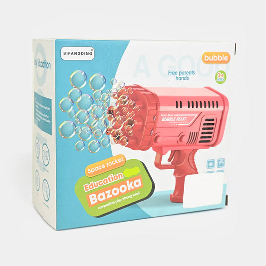 Space Rocket Bazooka Bubble Launcher