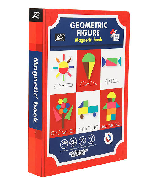 Geometric Figures Magnetic Book