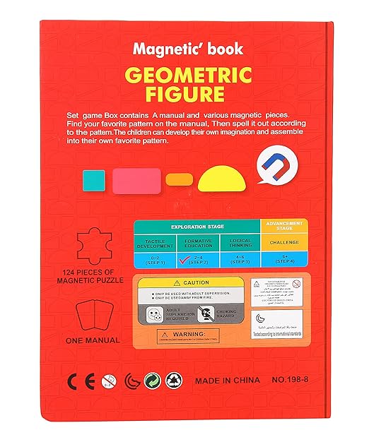 Geometric Figures Magnetic Book