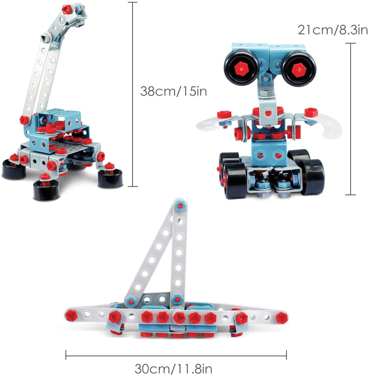 Junior Building Blocks Set with Simulation Drill-286 pcs