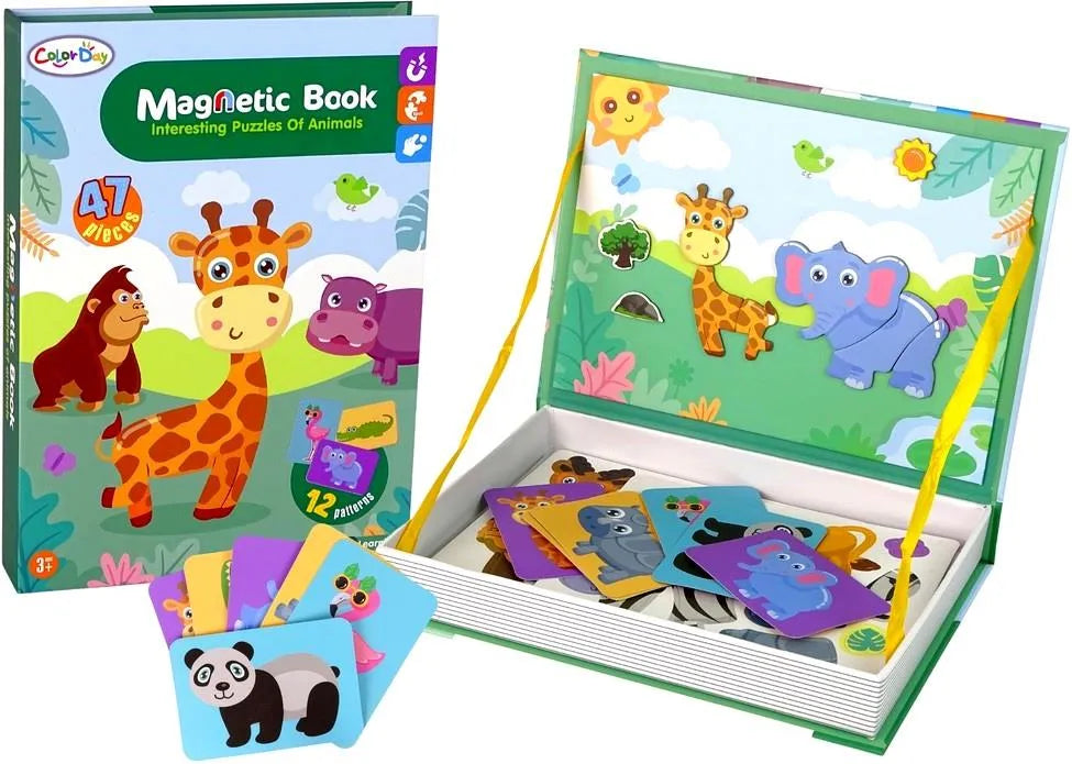 Magnetic Puzzle Book β Animals