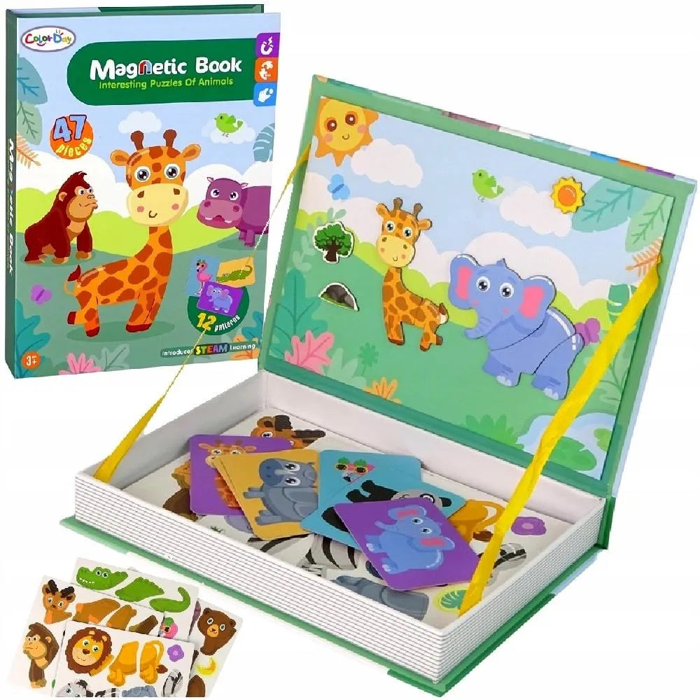 Magnetic Puzzle Book β Animals