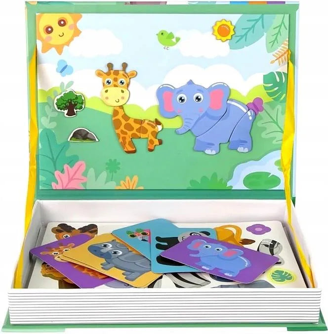 Magnetic Puzzle Book β Animals