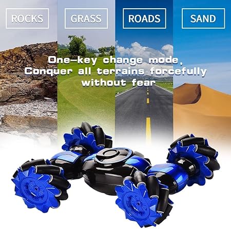 Cross-Country RC Stunt Car with Hand Gesture Control