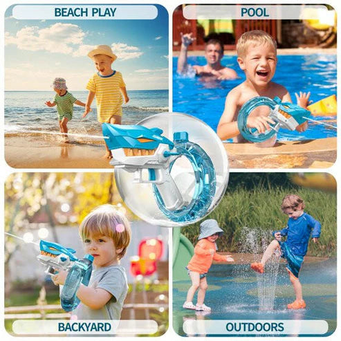 Automatic Shark Water Launcher β Electric Rechargeable Fun for Kids