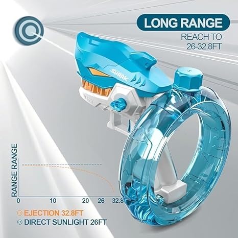 Automatic Shark Water Launcher β Electric Rechargeable Fun for Kids