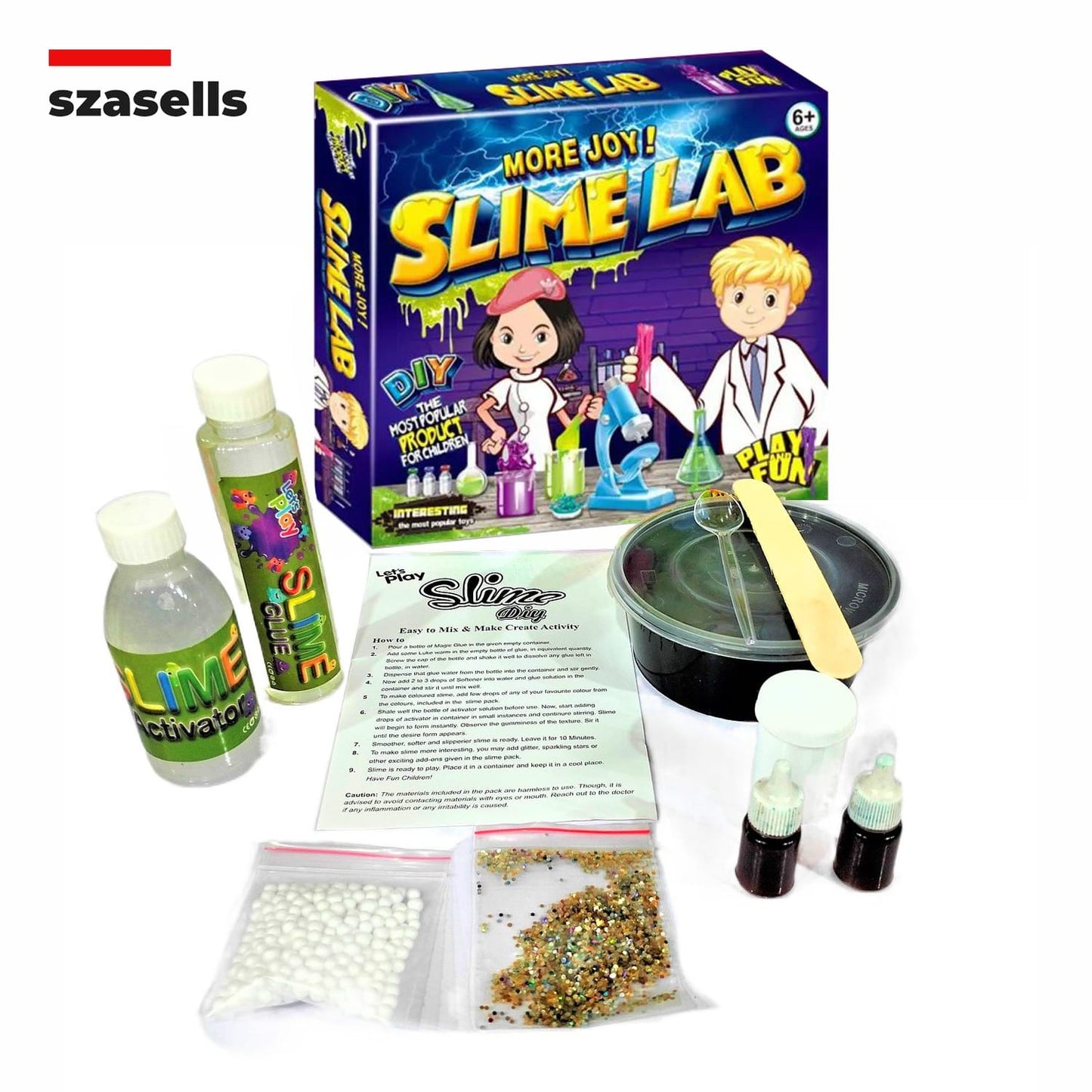 Slime Lab DIY Science Kit for Kids