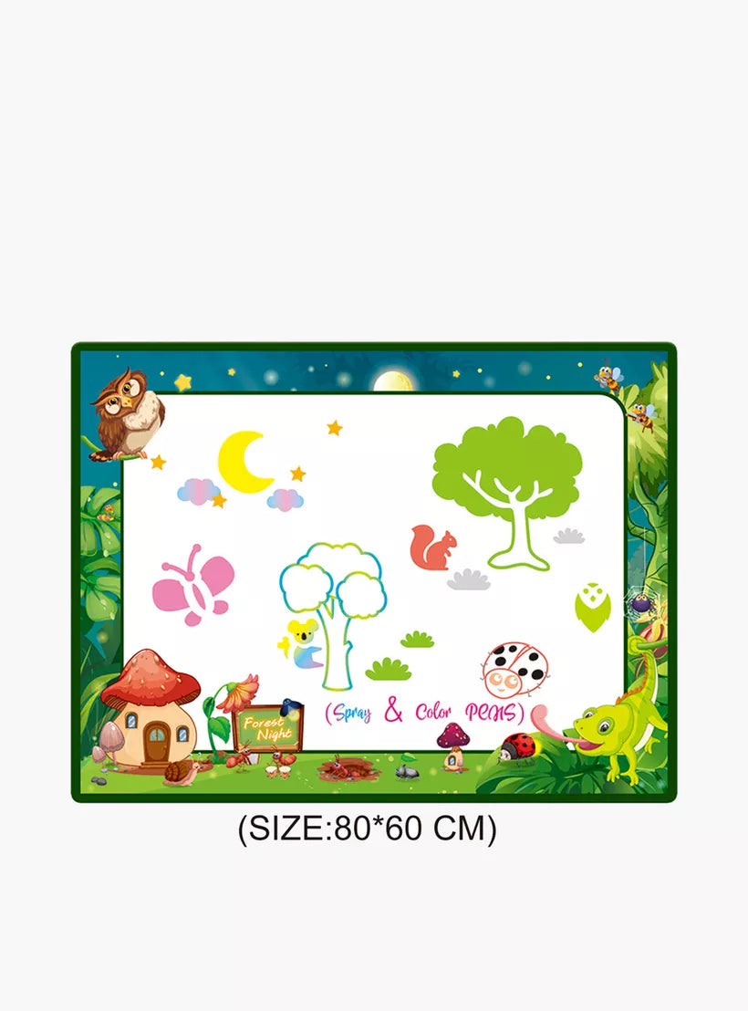 Magic Water Drawing Mat β Mess-Free Painting Fun for Kids!