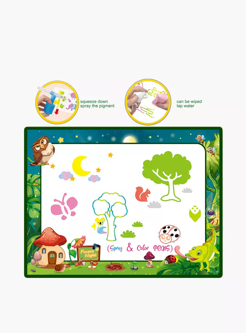 Magic Water Drawing Mat β Mess-Free Painting Fun for Kids!