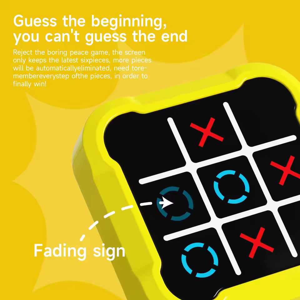 5 in 1 Electronic Touch Tic Tac Toe Puzzle Game
