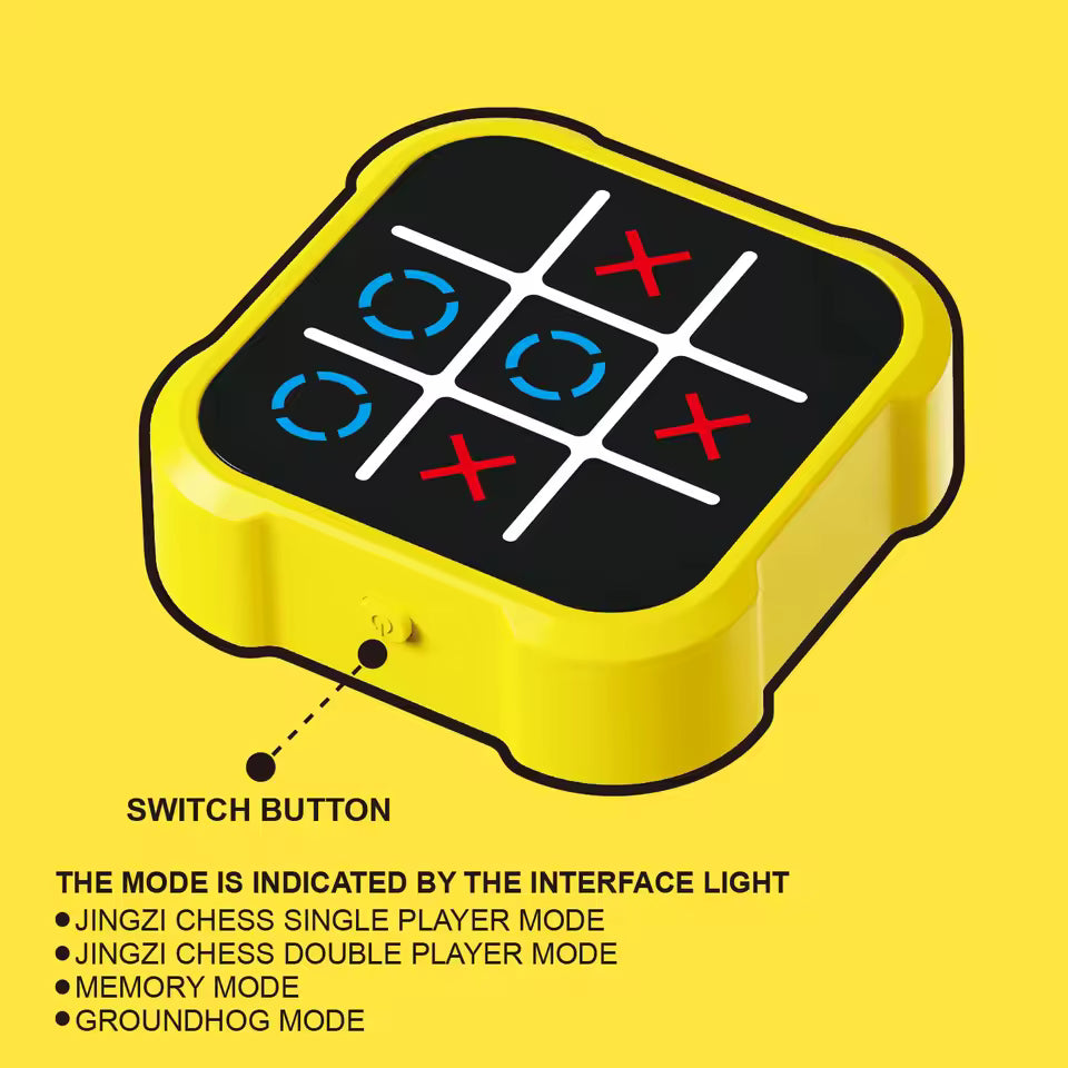 5 in 1 Electronic Touch Tic Tac Toe Puzzle Game