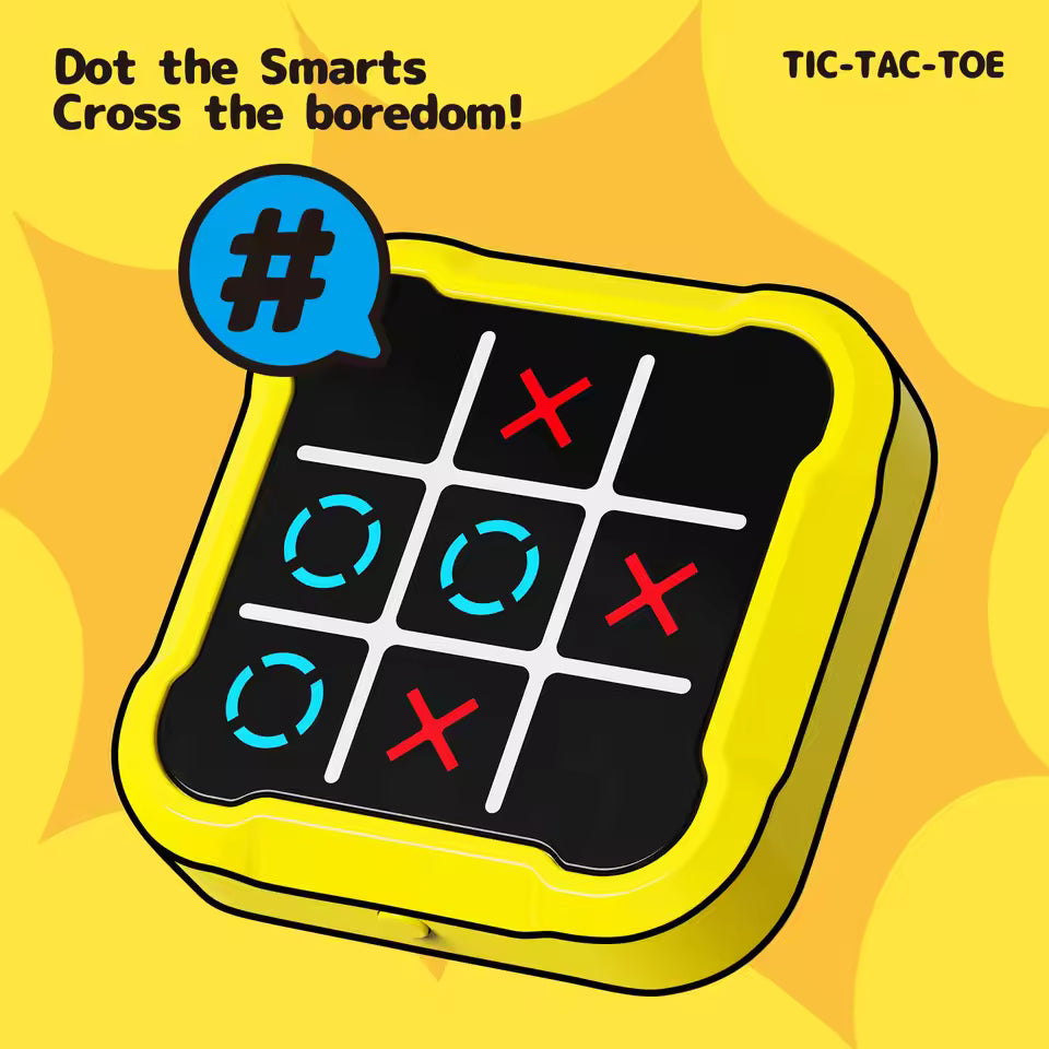 5 in 1 Electronic Touch Tic Tac Toe Puzzle Game