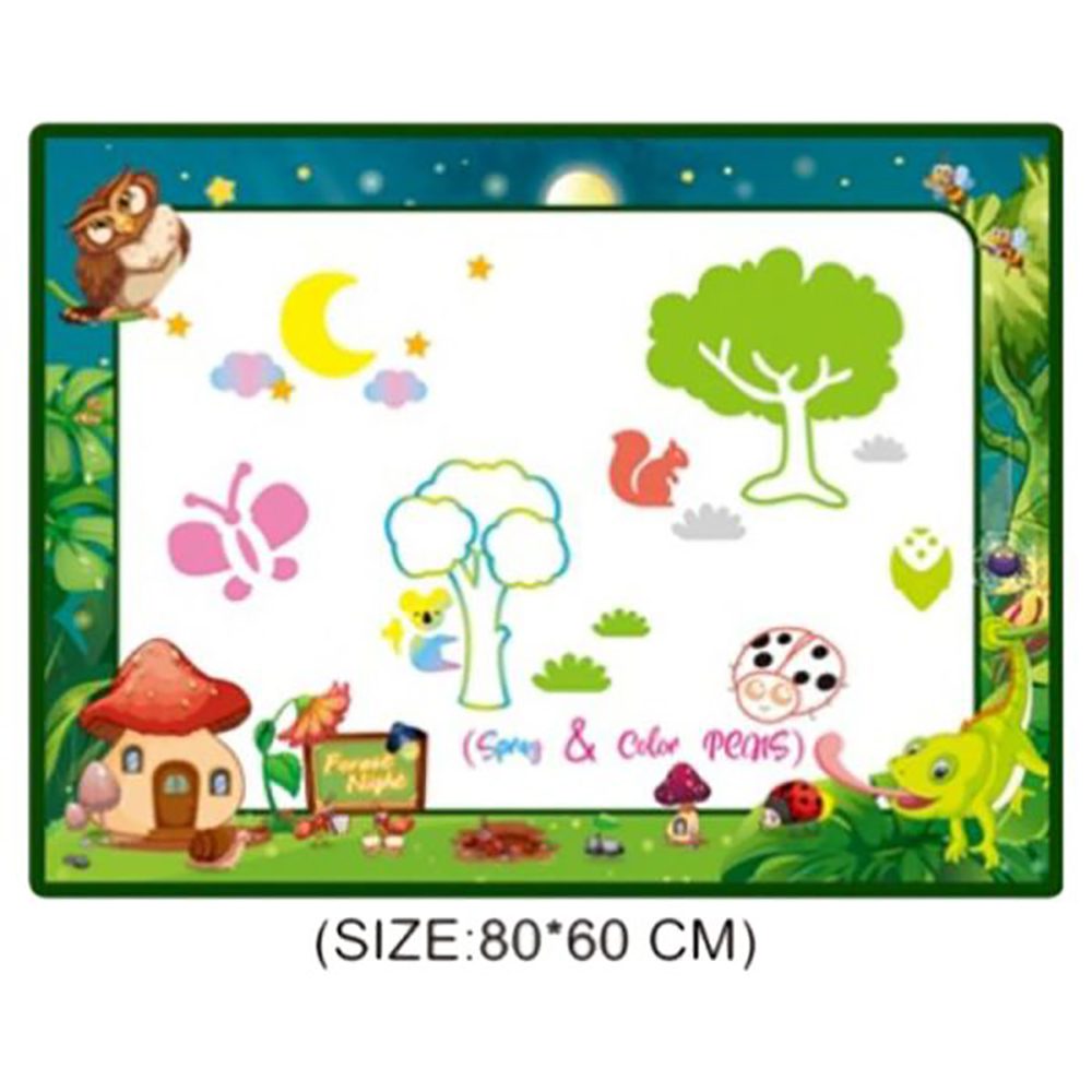 Magic Water Drawing Mat β Mess-Free Painting Fun for Kids!