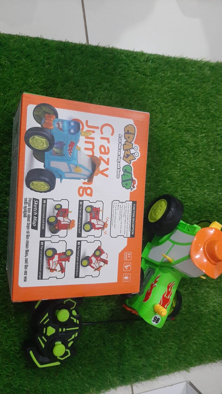 Crazy Jumping Tractor With Light & Sound