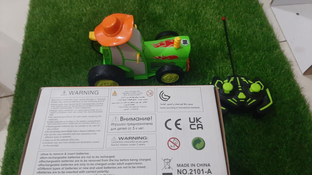 Crazy Jumping Tractor With Light & Sound