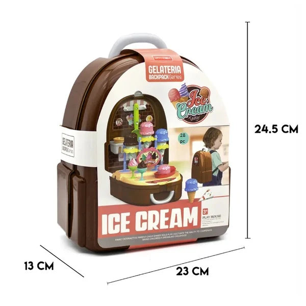 Ice Cream & Donut Backpack