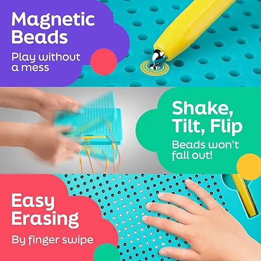 Magnetic Drawing Board with Stylus & Creative Cards