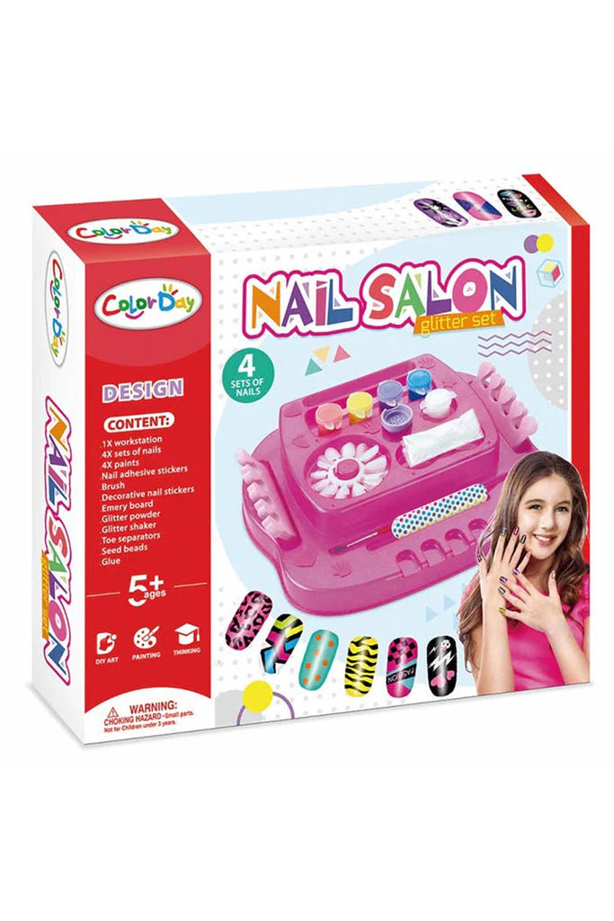 Nail Salon Glitter Set for Girls