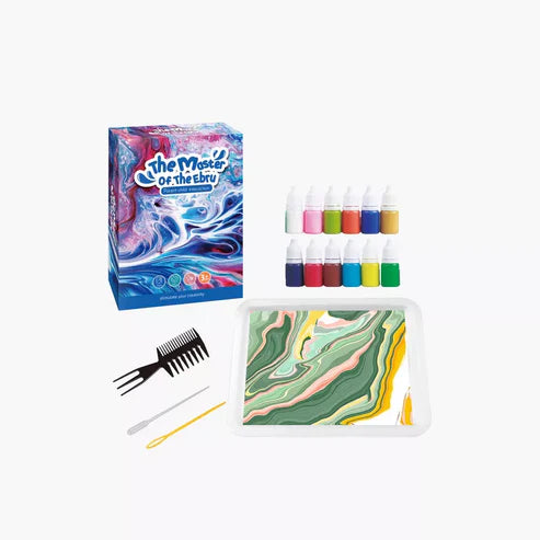 Master of the Ebru Water Marbling Painting Set