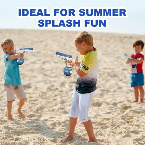 Glock Automatic Rechargeable Dual Tank Water Gun | Electric Water Blaster for Kids