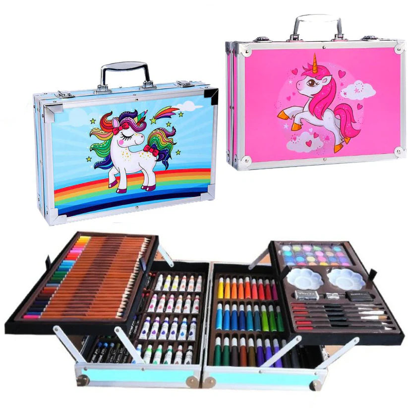 145 PCS Unicorn Colour Art Case – The Ultimate Creative Kit for Kids