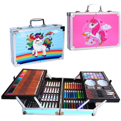 145 PCS Unicorn Colour Art Case – The Ultimate Creative Kit for Kids