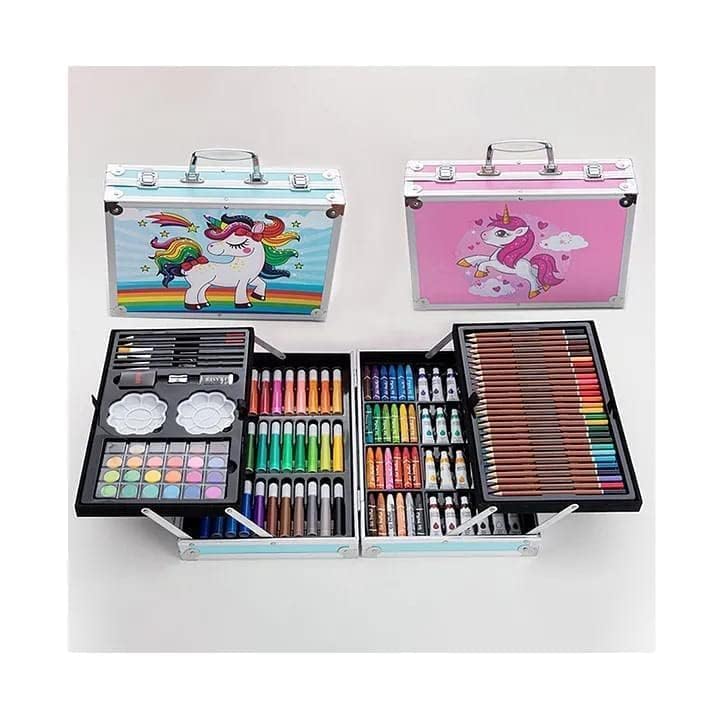 145 PCS Unicorn Colour Art Case – The Ultimate Creative Kit for Kids