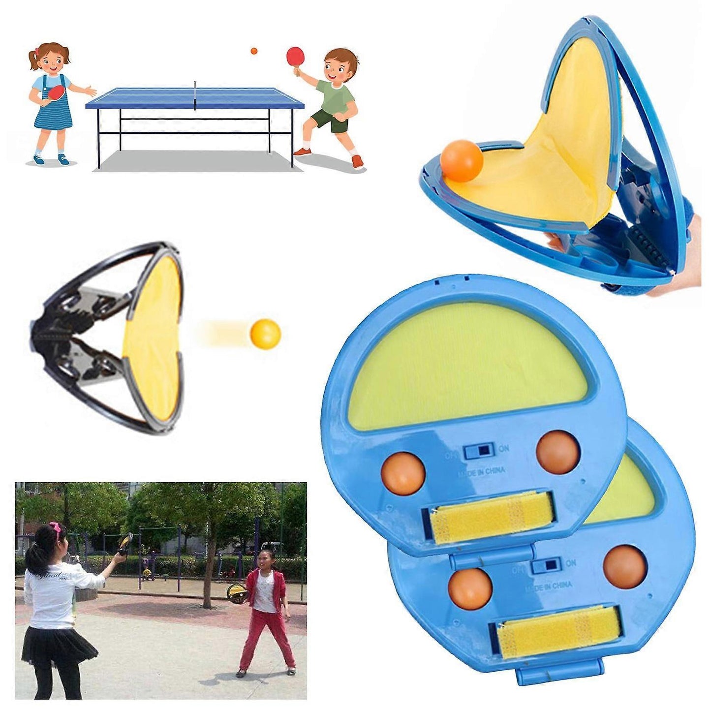 Racket Pocket Catch Game