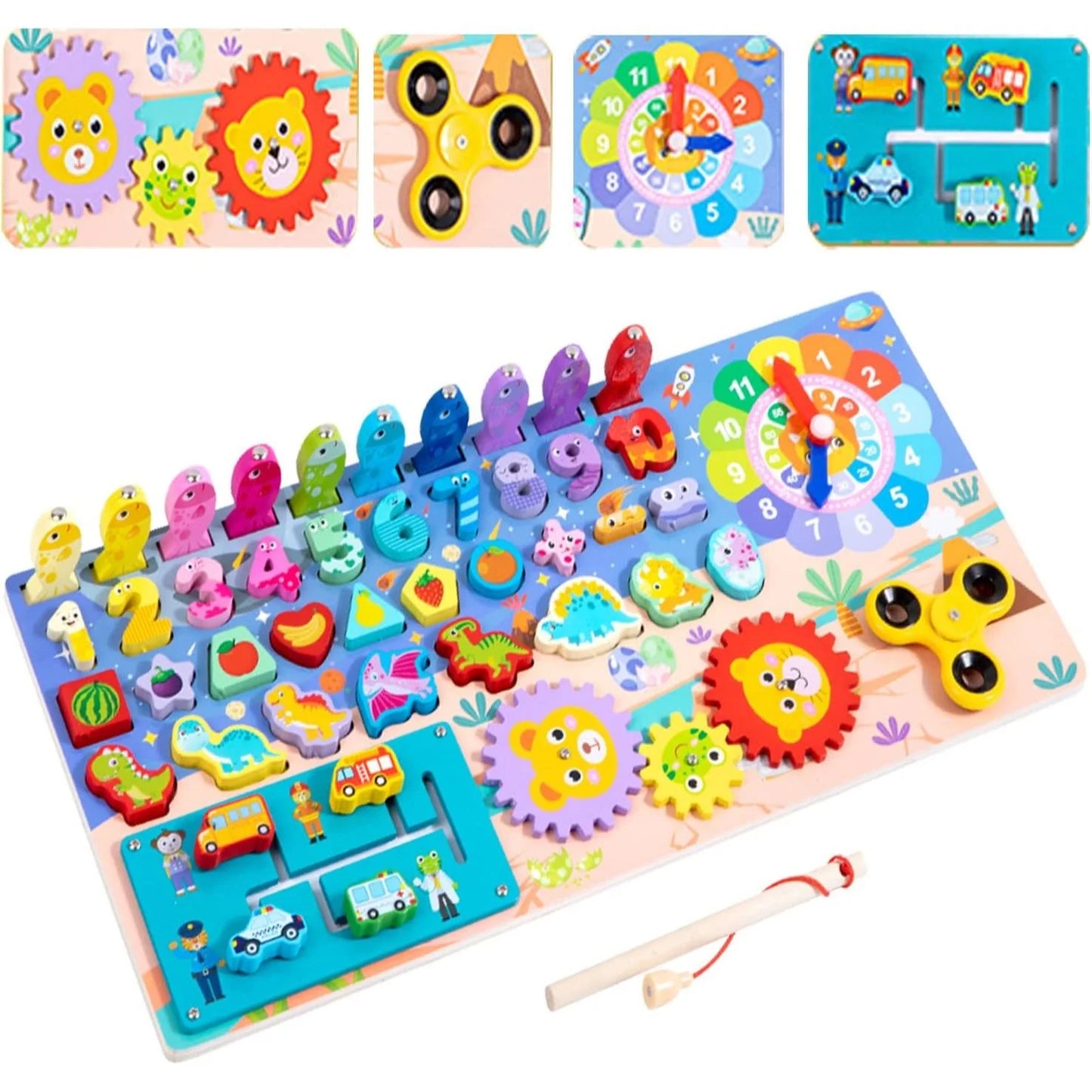 Multifunctional Logarithm Board Game