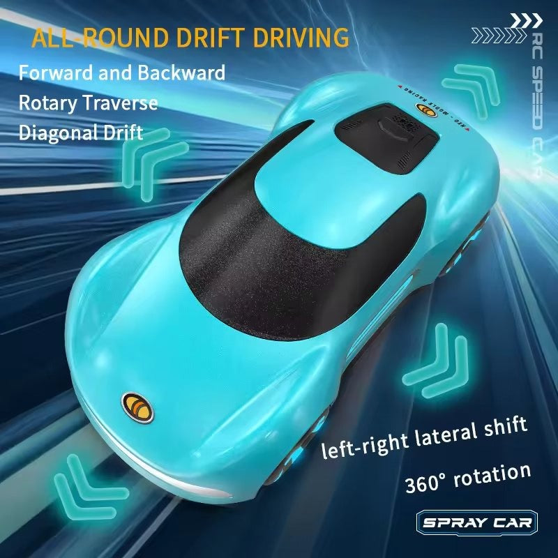Gesture Sensing RC Stunt Car– Ultimate Drifting + Spray + Lights