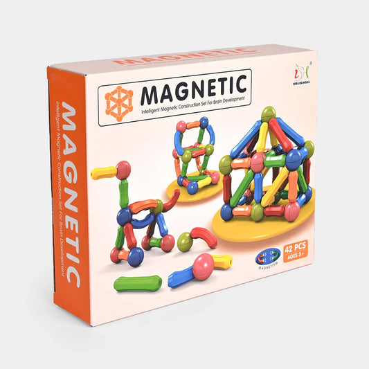 DIY Magnetic Sticks and Balls Building Set
