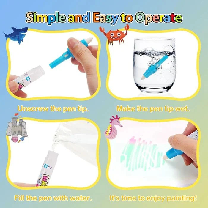 Magical Aqua Doodle Mat
