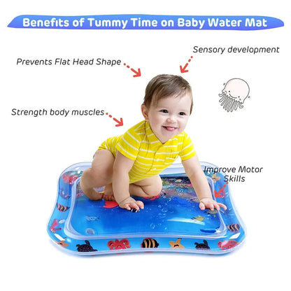 Baby Inflatable Tummy Time Water Play Mat