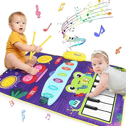 Music Jazz Play Mat 2-in-1 Touch