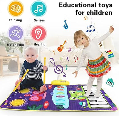 Music Jazz Play Mat 2-in-1 Touch