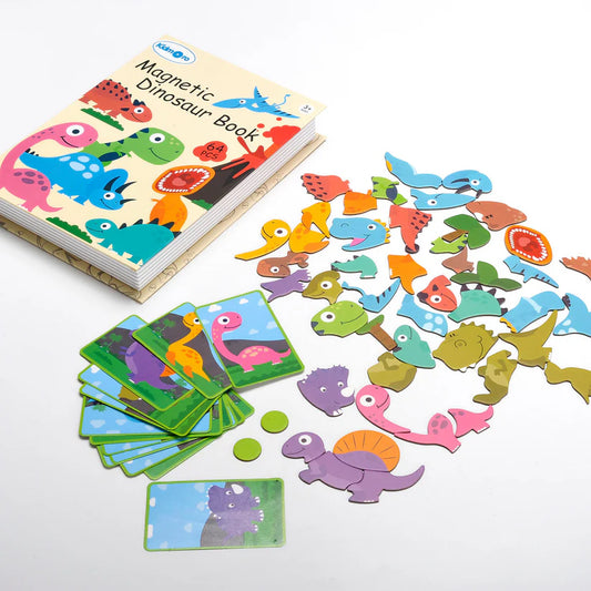 Magnetic Playbook Dinosaur Theme Puzzle