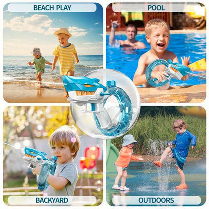 Automatic Shark Water Launcher – Electric Rechargeable Fun for Kids