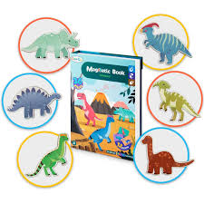 STEAM Magnetic Dinosaur Puzzle Book