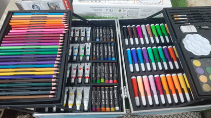 145 PCS Unicorn Colour Art Case – The Ultimate Creative Kit for Kids