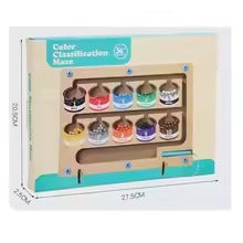 Color Classification Magnetic Maze-Medium Size
