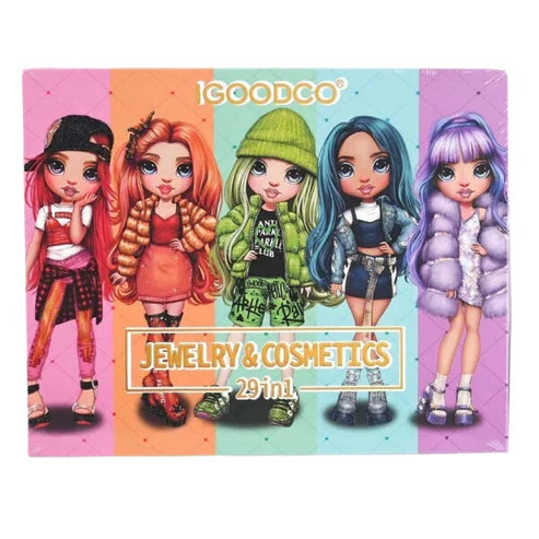 iGoodco 29-in-1 Jewelry & Cosmetics Set for Kids