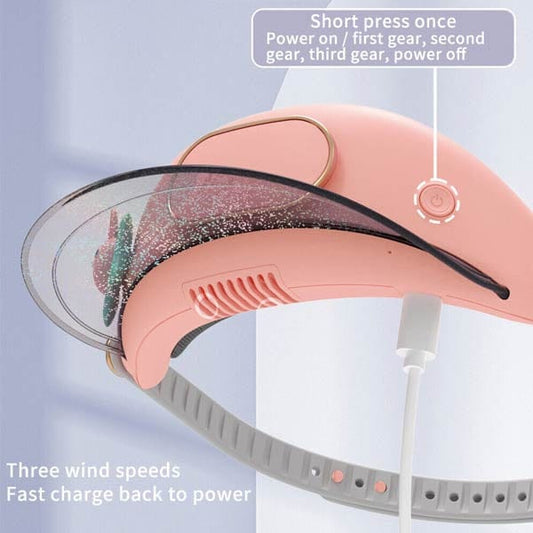 Cooling Fan Hat with Visor Sun Protection